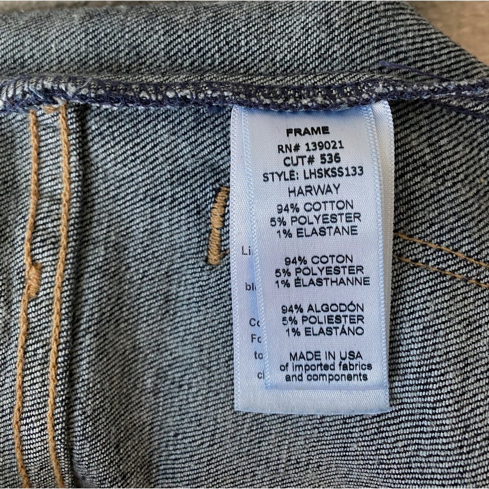 Frame Le High Skinny Side Step Harway - Picture 12 of 12